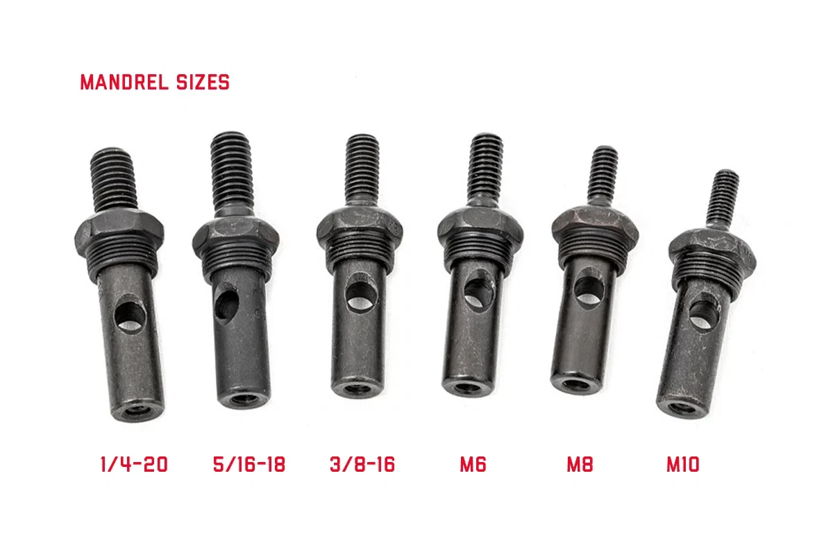 Rough Country _ Nutsert Toolkit - 10 Piece System W_Quick Change Mandrel Set